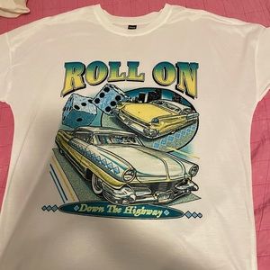 Shein Graphic tee, size medium, never worn